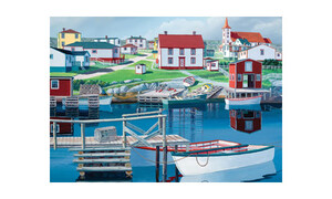 Ravensburger Greenspond Harbor Puzzle 1000pc RB16833-0