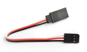 Model Engines 10cm 22AWG Futaba Straight Extension Wire TRC-2001A-2