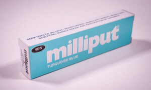 Model Engines Milliput Turquoise Epoxy Putty MPT-TURQUOISE