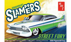 AMT Models Street Fury 1958 Plymouth – Slammers Snapfast Kit AMT1226