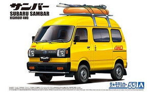 Aoshima Subaru TT1 Sambar High-roof 4wd '80 A006389