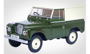 Oxford Diecast Land Rover Series III SWB Hard Top Bronze Green 43LR3S005