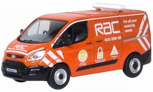 Oxford Diecast Ford Transit Custom RAC 76CUS003