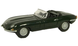 Oxford Diecast Jaguar E Type Racing Green 76ETYP001