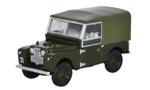 Oxford Diecast Bronze Green Land Rover Series I 88 Canvas 76LAN188024