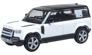 Oxford Diecast New Defender 110X Fuji White 76ND110X003