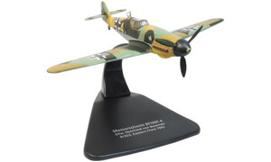 Oxford Diecast Messerschmitt-Bf-109F4/Trop-104-Eberhard-von-Boremsk No Swastika AC114S