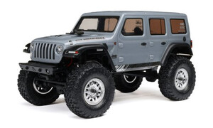 Axial Racing SCX24 Jeep Wrangler JLU 4X4 Rock Crawler Brushed RTR Gray Edition AXI00002V3T3