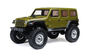 Axial SCX24 Jeep Wrangler JLU 4X4 Rock Crawler Brushed RTR Green Edition AXI00002V3T4