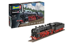 Revell Express locomotive S3/6 BR18(5) with Tender 2‘2’T 02168