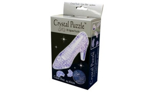 Crystal Puzzle Shoe - Clear VEN901167