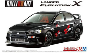 Aoshima Ralliart CZ4A Lancer Evolution X 07 Mitsubishi A005987