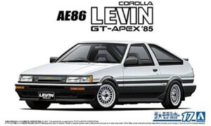 Aoshima Toyota AE86 Corolla Levin GTAPEX 85 A006192