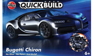 Airfix QUICKBUILD Bugatti Chiron - Black J6025