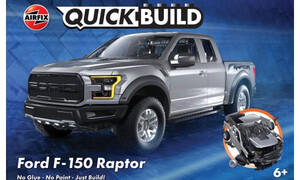 Airfix QUICKBUILD Ford F-150 Raptor - Grey J6053