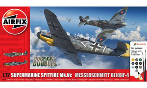 Airfix Supermarine Spitfire Mk.Vc vs Bf109F-4 Dogfight Double A50194