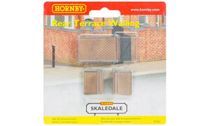 Hornby Front and Right Hand Victorian Terrace House Garden Wall R7355