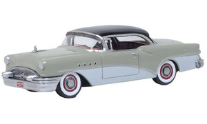 Oxford Buick Century 1955 Carlsbad Black/Windsor Grey/Dover White 87BC55007