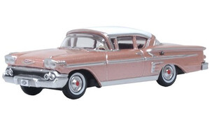 Oxford Chevrolet Impala Sport Coupe 1958 Cay Coral And White 87CIS58001