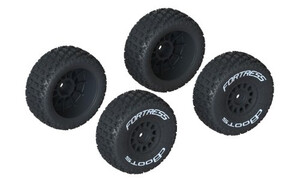 Arrma dBoots 'FORTRESS' Tire Set Glued, Option (2 Pairs) ARA550117