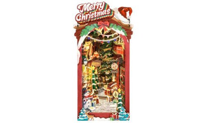 Robotime Bookends Kit Christmas Street ROBTGC06