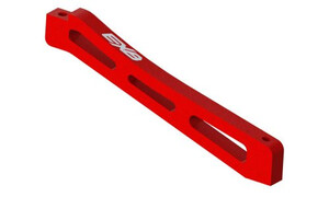 Arrma Front Center Aluminum Chassis Brace, 98mm Red: EXB ARA320564