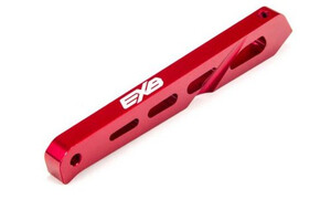 Arrma Rear Center Aluminum Chassis Brace, 87mm Red: EXB ARA320566