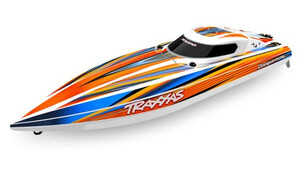 Traxxas Disruptor 4S Self Righting RC Boat Orange Edition 106064-4