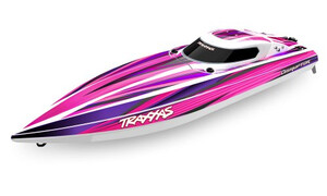 Traxxas Disruptor 4S Electric RC Boat Pink Edition 106064-4