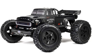 Arrma Notorious V6 BLX 6S Stunt Truck 4WD Black ARA8611V6T1