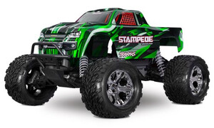 Traxxas Stampede BL-2S 1/10 2WD Brushless Monster Truck - Green 36354-4GREEN