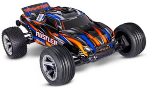 Traxxas Rustler 2WD Bl-2S HD, Orange 37354-4ORN