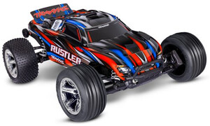 Traxxas Rustler Bl-2S 2WD Stadium Truck, Red 37354-4RED