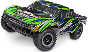 Traxxas Slash BL-2S 2WD Electric Brushless Short Course Truck, Green 58134-4