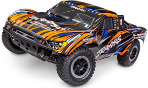 Traxxas Slash BL-2S 2WD RC Truck, Orange 58134-4