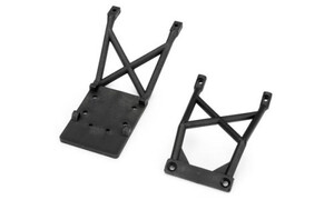 Traxxas Skid Plates Front & Rear In Black 3623-BLK