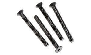 Arrma M4x40mm Flat Head Hex Machine Screw 4pcs AR722440 ARAC9896