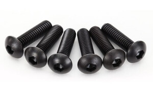 Traxxas 4x15mm Button-Head Machine Screws 6 Pcs 2594