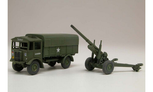 Airfix AEC Vintage Matador And 5.5" Gun