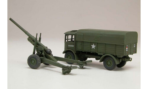 AEC Vintage Matador And 5.5" Gun 1/76