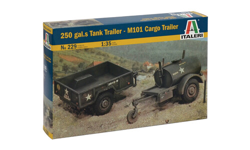 Italeri 250 gal.s Tank Trailer