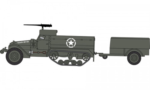 M3 Half Track and 1 Ton Trailer