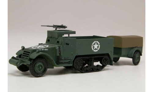 Airfix M3 Half Track and 1 Ton Trailer