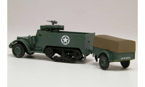 M3 Half Track and 1 Ton Trailer 02318V