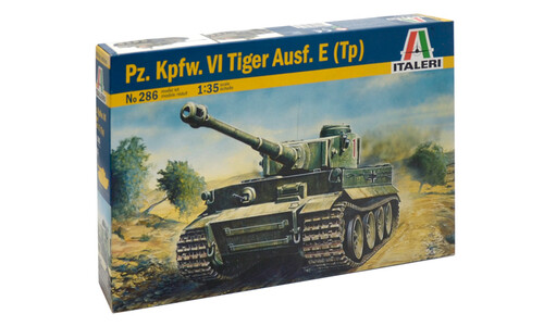 plastic model kit Italeri TIGER I AUSFE/H1