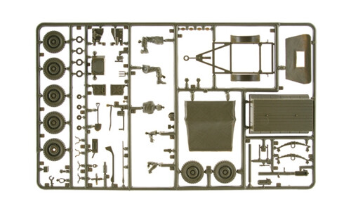 Italeri WILLYS MB JEEP Plastic Model Kit 0314S