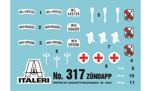 Italeri Zundapp Ks750 With Sidecar Plastic Model Kit 0317s