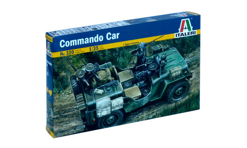 Italeri Commando Car Plastic Model Kit 0320S