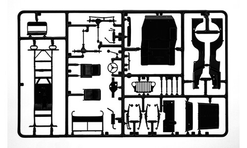 Italeri Commando Car Plastic Model Kit 0320S