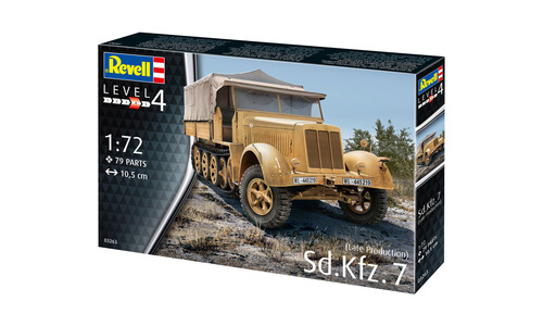 Revell Sd.Kfz. 7 Plastic Model Kit 03263